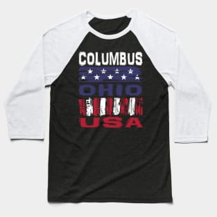 Columbus Ohio USA T-Shirt Baseball T-Shirt